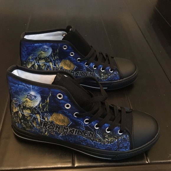 converse iron maiden converse iron maiden